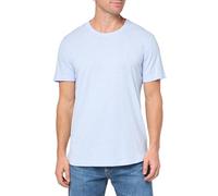 VELVET BY GRAHAM & SPENCER Men's Classic Slub Short Sleeve, Mist, Large