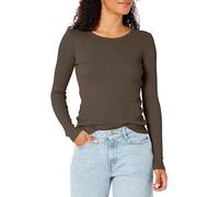 Velvet by Graham & Spencer Women's Bayler Cotton Slub Long Sleeve Shirt, Army, S