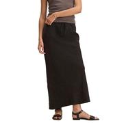 Velvet by Graham & Spencer Women's Beka Heavy Linen Skirt, Black, M