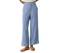 Velvet by Graham & Spencer Women's Dru Heavy Linen Pant, Blue Haze, 6