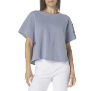 Velvet by Graham & Spencer Women's Fergie Pigment French Terry Sweatshirt, Blue Haze, XL