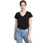 Velvet by Graham & Spencer Women's Jillian V-Neck Tee T-Shirt, Black, S
