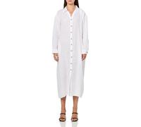 Velvet by Graham & Spencer womens Nicole Woven Linen Dress By Cleo Wade, White, L