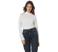 Velvet by Graham & Spencer Women's Talisia Gauzy Whisper Classics tee T-Shirt, Moon, X-Large