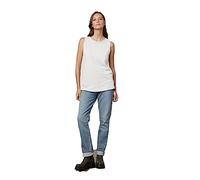 Velvet by Graham & Spencer Women's Taurus Cotton Slub Sleeveless Top Shirt, White, L
