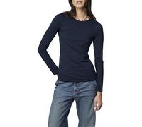 Velvet by Graham & Spencer Women's Zofina Longsleeve Tee T-Shirt, Midnight, Medium