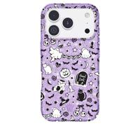 VELVET CAVIAR Case for iPhone 17 Pro | Compatible with MagSafe | 10ft Drop Tested | Halloween Phone Cases | Witchy Lilac Glitter