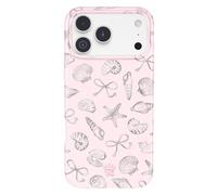 VELVET CAVIAR Case for iPhone 17 Pro Max | Compatible with MagSafe | 10ft Drop Tested | Protective Summer Cases | Pink Coastal Seashells