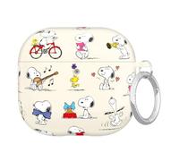 VELVET CAVIAR Compatible with AirPods 4 Case with Keychain - Cute Protective Hard AirPod 4th Generation Cases for Women - Snoopy Moods
