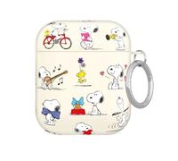 Velvet Caviar Compatible with AirPods Case 2nd and 1st Generation - Cute Protective Hard Cover for Women - Snoopy Moods