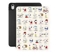 Velvet Caviar Compatible with iPad Air 11 Inch Case - M3, M2 - Vegan Leather Folio with Adjustable Stand and Pencil Holder (Snoopy Moods)