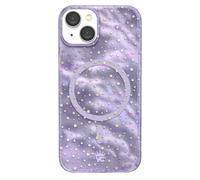 VELVET CAVIAR for iPhone 15 Case - Compatible with MagSafe - 10ft Drop Tested - Lilac Celestial Stars