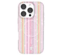 VELVET CAVIAR for iPhone 16 Pro Case - Compatible with MagSafe [10ft Drop Tested] - Protective Summer Cases - Sunkissed Stripes Glitter