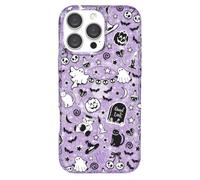 VELVET CAVIAR for iPhone 16 Pro Max Case - Compatible with MagSafe - 10ft Drop Tested - Halloween Phone Cases - Witchy Lilac Glitter