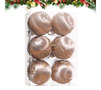 Velvet Christmas Ball Set, Velvet Christmas Balls Bulk, With Metal String Balls Kit For Pool