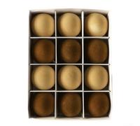 Velvet Christmas Baubles Set 3cm 6cm 8cm Festive Tree Decor(d)