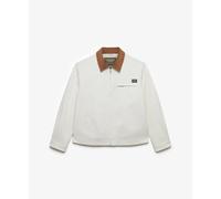 Velvet collar women's jacket Superdry Ranch Blanc M