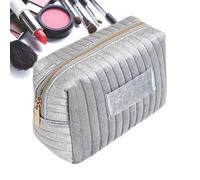 Velvet Cosmetic Bag - Velvet Toiletry Bag Luxury Makeup Bag Large Capacity Waterproof Travel Toiletry Bag | Large Cosmetic Bag Makeup Organizer, Aqua Blue, Consulte la descripción, See description