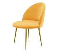 Velvet Curved Curved Shell Dining Chair Covers Set of 1/2/4/6 Armless High Stretch Removable Washable Chair Seat Protector, Slipcover for Home Party Hotel Wedding(A2,4PCS)