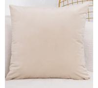 Velvet Cushion Covers 45cm x 45cm ,50cm x 50cm,60cm x 60cm,Square Throw Pillow Cover 40x40,Sofa Cushion Covers for Bedroom Couch Living Room with Invisible Zipper (Color : #8, Size : 60x60cm)