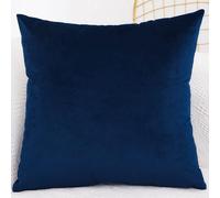 Velvet Cushion Covers 45cm x 45cm ,50cm x 50cm,60cm x 60cm,Square Throw Pillow Cover 40x40,Sofa Cushion Covers for Bedroom Couch Living Room with Invisible Zipper (Color : #12, Size : 40x40cm)