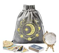 Velvet Dice Pouch, Soft Drawstring Storage Bag, Portable Rune Accessory Organizer with Secure Closure Design, Durable Multipurpose Pouch with Smooth Texture System, Storage Bag for Jewelry Tarot Use