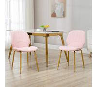 Velvet Dining Chairs Set of 2