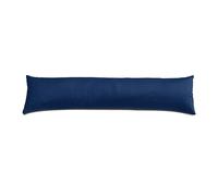 Velvet Draught Excluder - 85x20cm Energy-Efficient Door & Window Draft Stopper - Noise, Dust & Wind Blocker - Stylish Home Décor in Peacock - Made in Britain by Lancashire Bedding