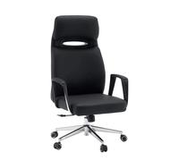 VELVET ECO - Professional Executive Chair Carpet rolls Chrome Black