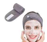 Velvet Elastic Headband for Women, Soft Terry Spa Headwrap, Breathable Sweat-Wicking Hair Band, Multi-Use Hair Accessory for Face Wash, Yoga, Gym, Running, Daily & Nursing Care