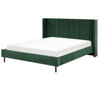 Velvet EU Super King Size Bed Green VILLETTE