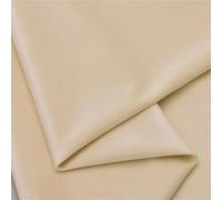 Velvet Fabric By The Meter for Sofa Covers Decorative Curtains Tablecloth DIY Sewing Thickened Textile Plain Black White Winter Fabric for Sewing(3 Beige)