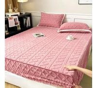 Velvet Fitted Sheet Only,Plush Bottom Sheet,Queen size
