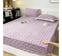 Velvet Fitted Sheet Only,Plush Bottom Sheet,Queen size