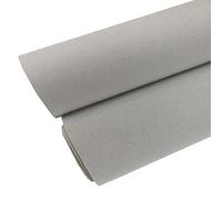 Velvet Flock Adhesive Back Paper Self-Adhesive Fabric for Jewelry Box, Dresser Drawer, Craft Making - 4.7 x 117 Inches (Grey)