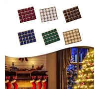 Velvet Flocking Christmas Ball Ornaments 20 Pack for Tree Decoration Featuring Plush and Timeless Seasonal Design (Milk White)