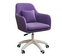 Velvet Gaming Office Chair Ergonomic Height Adjustable Computer Chair Soft Upholstered Swivel Desk Chair with Tufted Design Comfortable Armchair for Home & Office