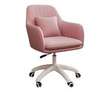 Velvet Gaming & Office Chair - Height Adjustable Tufted Cut Chair Soft Upholsted Desk Armchair Swivel Task Chair for Home & Office