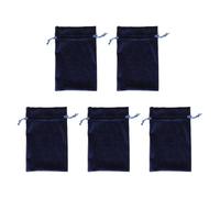 VELVET GIFT BAG MULTIFUNCTIONAL SOFT DRAWSTRING DICE STORAGE BAG JEWELRY BRACELET VELVET POUCH LUXURIOUS STORAGE TAROT RUNE EVENTS (Blue)