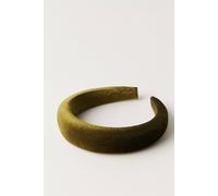 Velvet Halo Headband at Free People in Olive - female