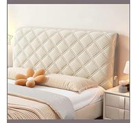 Velvet Headboards Covers Slipcover for Single/King/Double Backrest Cover Bed Head Cover Slip Protector Cover Washable Thicken Elastic All-Inclusive Bedside Decoration Protection Dust Cover ( Color : #