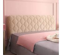 Velvet Headboards Covers Slipcover for Single/King/Double Backrest Cover Bed Head Cover Slip Protector Cover Washable Thicken Elastic All-Inclusive Bedside Decoration Protection Dust Cover ( Color : #