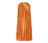 Velvet Hooded Cloak for Women UK Sale Witch Wizard Long Cape Robe Gothic Bride Cloaks Ladies Medieval Capes Lace up Cardigan Wind Cloak Coat Halloween Fancy Dress Costumes Loose Stage Outfit