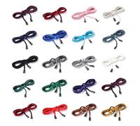 Velvet Hoodie Cord Drawstring with Metal Toggles Stopper Ends,Sweatshirt or Jog Pants Trim Revamp. 7mm x 120cms Long, Luxurious Soft Handle,Gunmetal Stoppers, 1 Piece, Teal