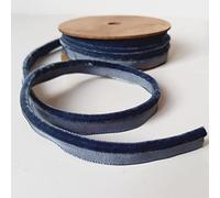 Velvet Insert Piping Cord 5mm Diameter - Sold by The metre (Light Denim Blue)