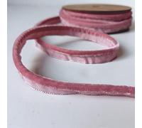 Velvet Insert Piping Cord 5mm Diameter - Sold by The metre (Rose Pink)