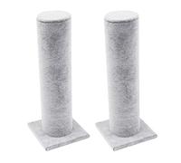 Velvet Jewelry Bracelet Watch Display Stand, Bar Rack Closet Organizer Tower Scrunchie Hair Band Holder 2 Set