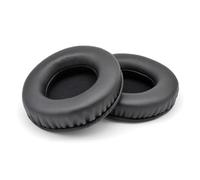 Velvet/Leather Memory Foam Ear Pads Replacement Cushions Covers Earmuffs for Samson SR 850 SR850 SR-850 Headphones Headset sponge sleeve(Black Velvet)