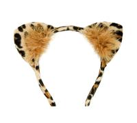 Velvet Leopard Ears Accessory for Animal Fancy Dress