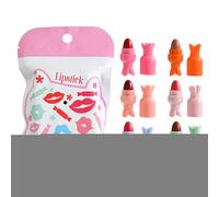 Velvet Lipstick Set | Long-Wear Makeup Pills | 6X Matte Candy Lipstick Capsules | Highly Pigmented Lip Gloss Kit For Dating, Shopping, Parties, Everyday GLA, Travel-Friendly Lips Makeup Set For Girls